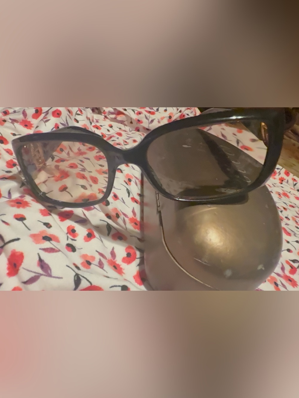 Gucci Dark Brown Square frame you can put own prescripcion Glasses Authentic - Picture 7 of 16